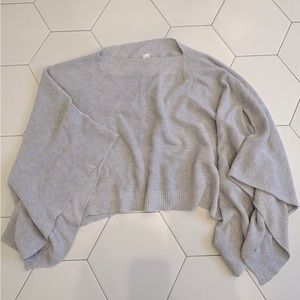 Lululemon poncho sweater
